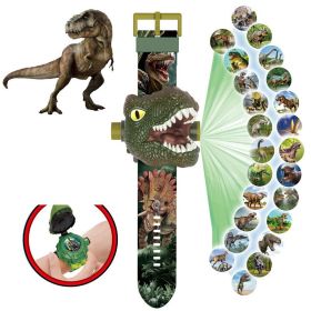 Dinosaur Projection Watch Children's Toys Creative Gift (Color: Tyrannosaurus Rex)