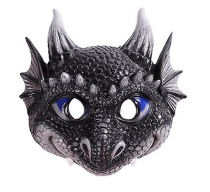 Carnival Children Dragon Costume Set Can't Delivery Before Halloween (Color: Black)