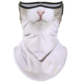 Unisex 3D Print Sunscreen mask Headband Face Mask Covering (style: S1)