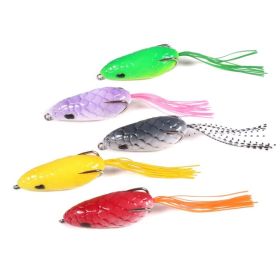 Bionic Faux Fishing Lures Set for Outdoor Fishing (Color: Multi-Color, type: 5Pcs/Set)