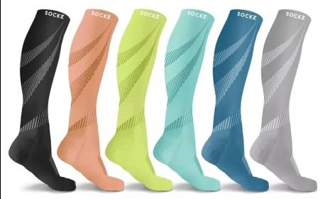 Lightweight Compression Socks (6 Pairs) (size: FR298-SM)