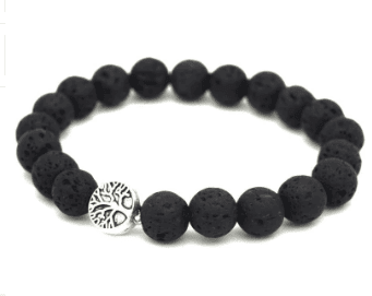 Hand-woven Red Rope Tree of Life Bracelet (Color: Black Version)