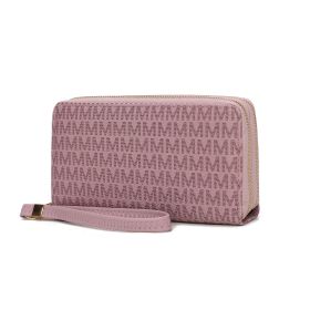 MKF Collection Noemy M Signature Wallet/Wristlet by Mia k (Color: LAVENDER, Material: Polycarbonate)