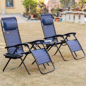 Folding Lounge Chairs / beach chair ( Amazon Shipping)(Prohibited by WalMart) (Color: as picture)