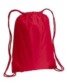 Liberty Bags 8881 Boston Drawstring Backpack (Color: Red, size: OS)
