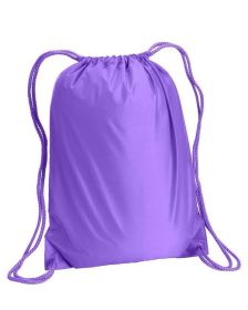 Liberty Bags 8881 Boston Drawstring Backpack (Color: LAVENDER, size: OS)