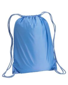 Liberty Bags 8881 Boston Drawstring Backpack (Color: Light Blue, size: OS)