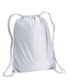 Liberty Bags 8881 Boston Drawstring Backpack (Color: White, size: OS)