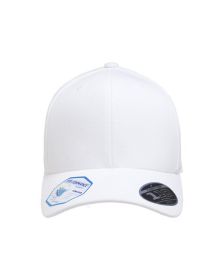 Flexfit 110C Adult Pro-Formance Solid Cap (Color: White, size: OS)