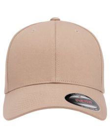 Flexfit 5001 Adult Value Cotton Twill Cap (Color: Khaki, size: L/XL)